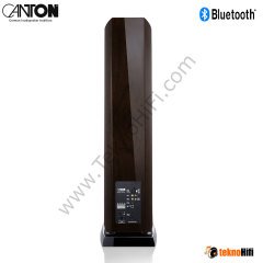 Canton SMART VENTO 9 S2 Bluetooth Aktif Kule Hoparlör 2 x 600W Walnut Dark High Gloss