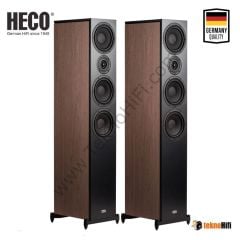 HECO Aurora XT 1000 Kule Hoparlör 'Black-Walnut'