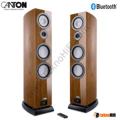 Canton SMART VENTO 9 S2 Bluetooth Aktif Kule Hoparlör 2 x 600W Walnut High Gloss
