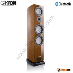 Canton SMART VENTO 9 S2 Bluetooth Aktif Kule Hoparlör 2 x 600W Walnut High Gloss