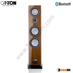 Canton SMART VENTO 9 S2 Bluetooth Aktif Kule Hoparlör 2 x 600W Walnut High Gloss