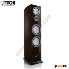 Canton VENTO 100 Kule Hoparlör Walnut Dark High Gloss