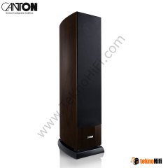 Canton VENTO 100 Kule Hoparlör Walnut Dark High Gloss