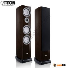 Canton VENTO 80 Kule Hoparlör Walnut Dark High Gloss