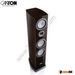 Canton VENTO 80 Kule Hoparlör Walnut Dark High Gloss