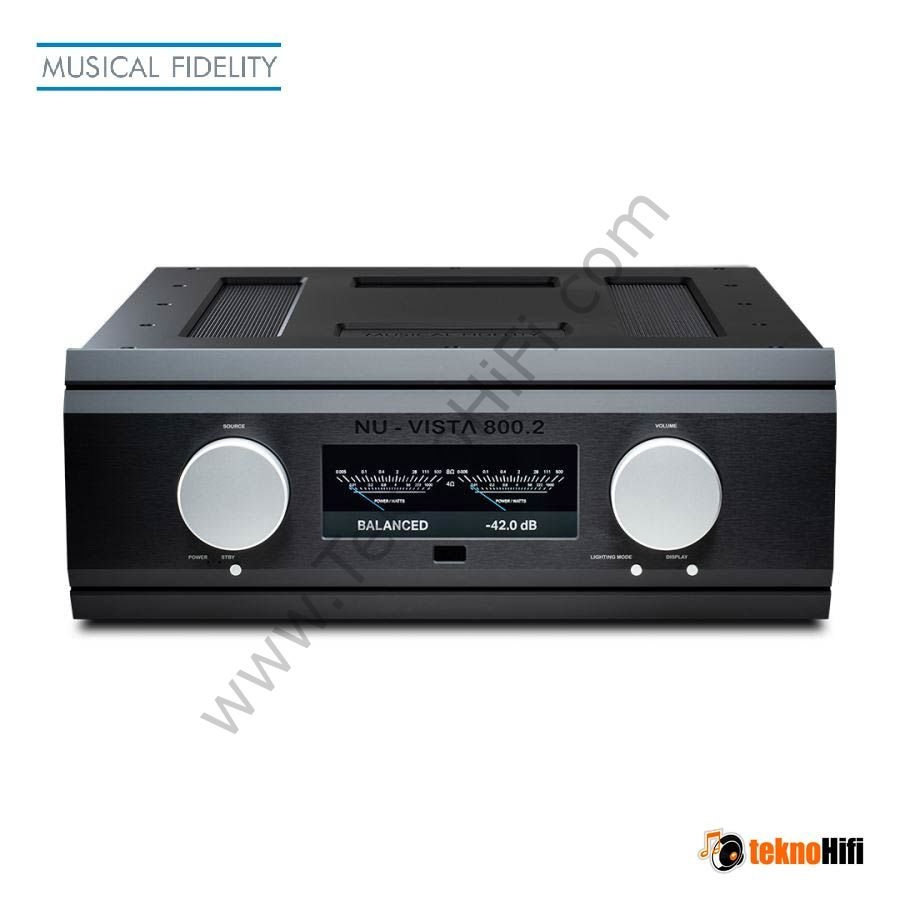 Musical Fidelity Nu-Vista 800.2 Entegre Amplifikatör Siyah
