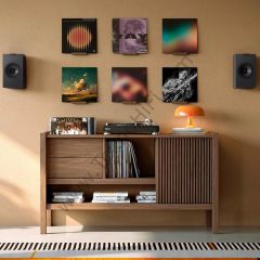 Kef Q3 Meta Raf Tipi Hoparlör Ceviz