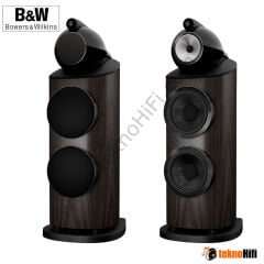 Bowers & Wilkins 801 D5 Kule Hoparlör 'Çift' Koyu Ceviz