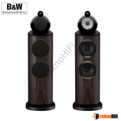 Bowers & Wilkins 803 D5 Kule Hoparlör 'Çift' Koyu Ceviz