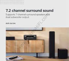 Denon AVR-S 970H 7.2 Kanal 8K Network A/V Receiver