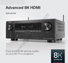 Denon AVR-S 970H 7.2 Kanal 8K Network A/V Receiver