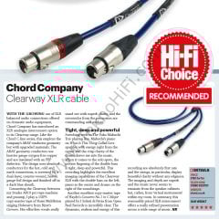 Chord Clearway Aray XLR Kablo '1,5 Metre'