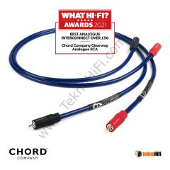 Chord Clearway RCA Kablo '1 Metre'