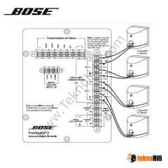 Bose FreeSpace 3 Yüzey Bas Hoparlörü 'Siyah'