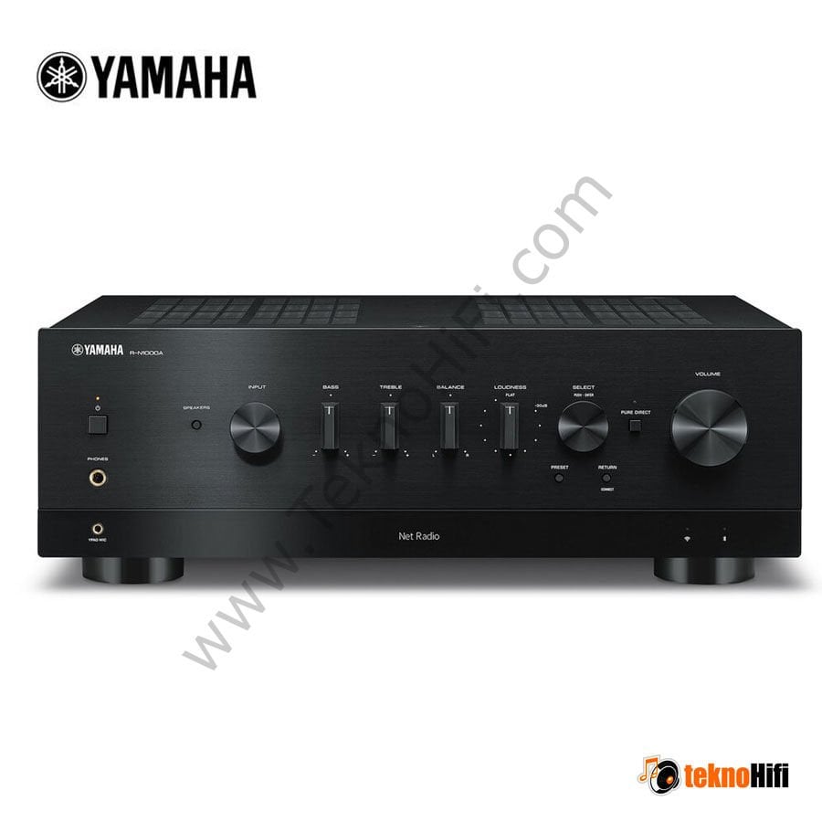 Yamaha R-N1000A Musiccast Network Stereo Amplifikatör Siyah