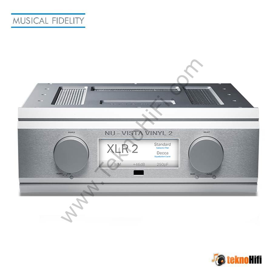 Musical Fidelity Nu-Vista Vinyl 2 Pikap Pre-Amplifikatör Gümüş