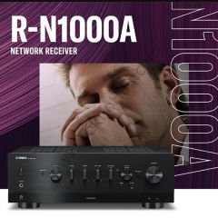 Yamaha R-N1000A Musiccast Network Stereo Amplifikatör Siyah