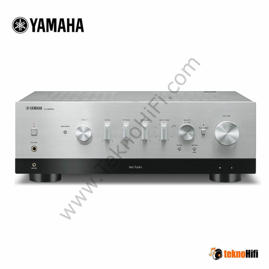 Yamaha R-N800A Musiccast Network Stereo Amplifikatör Gümüş