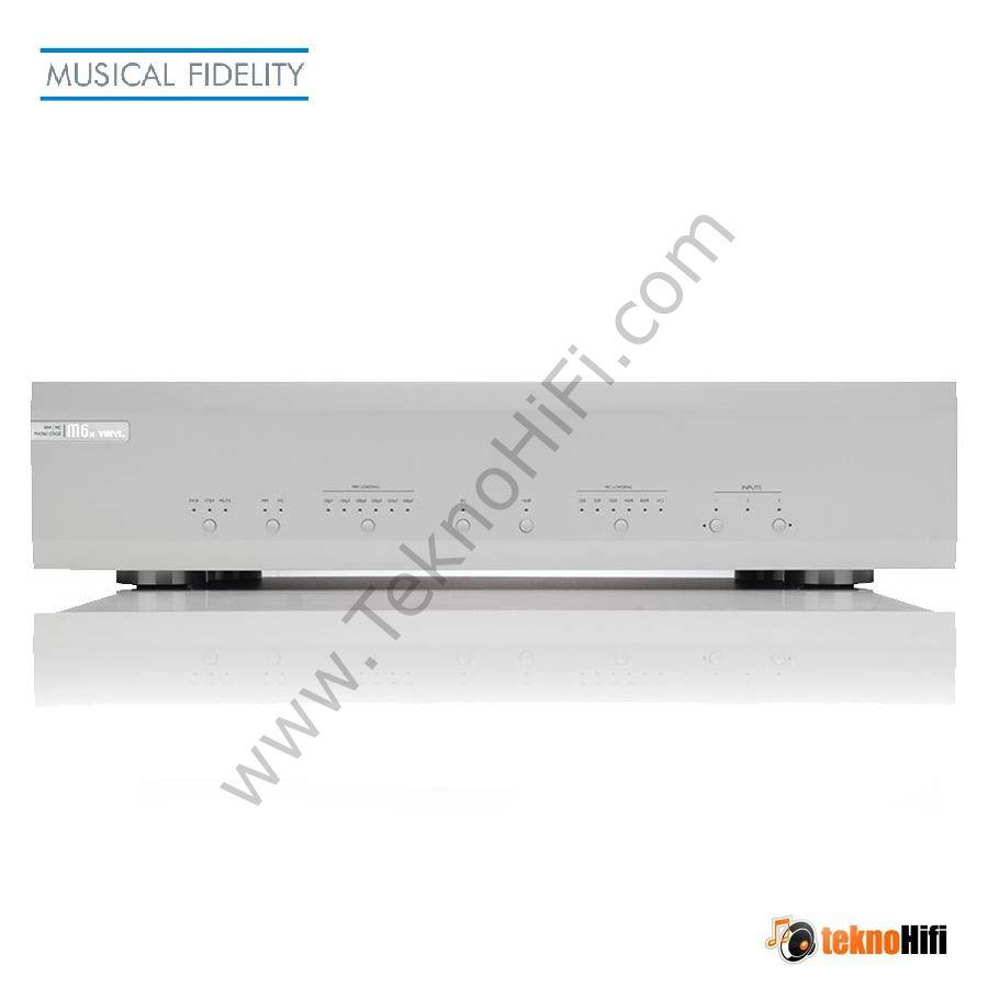 Musical Fidelity M6X Vinyl Pikap Pre-Amplifikatör Gümüş