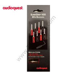 Audioquest SureGrip100 Silver BFA/Banana Plug '8 li'