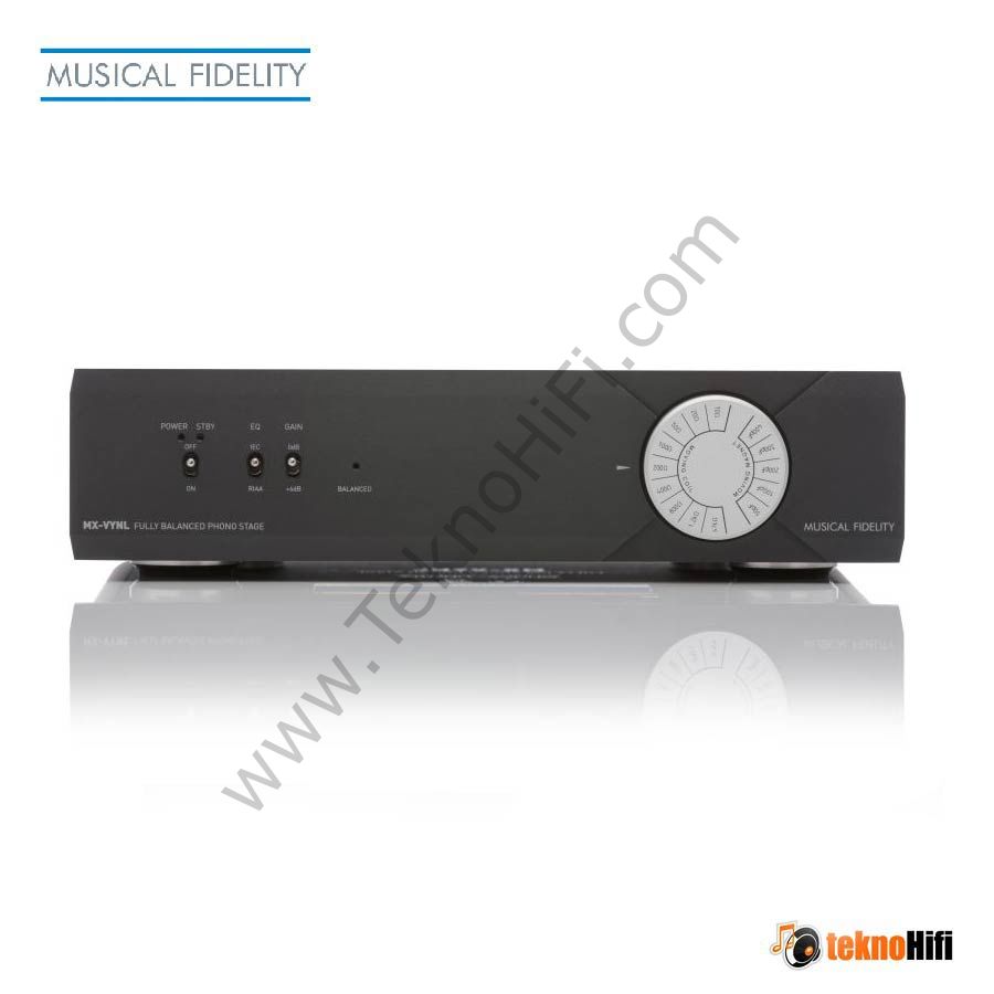 Musical Fidelity MX Vynl Pikap Pre-Amplifikatörü Siyah