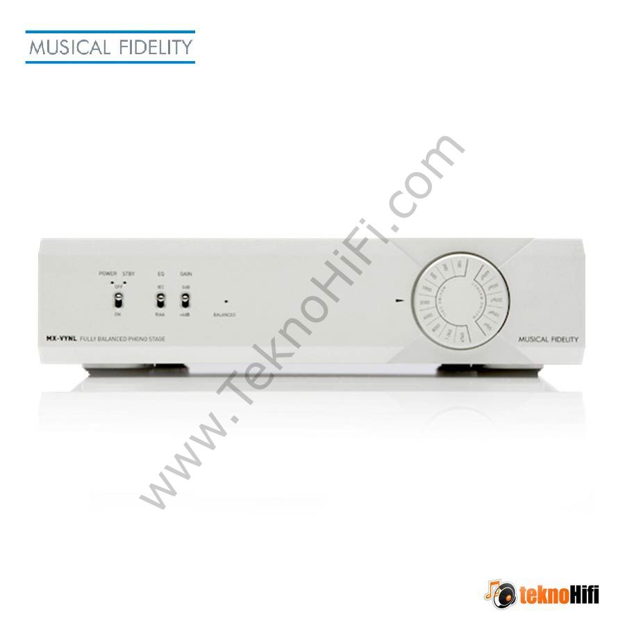 Musical Fidelity MX Vynl Pikap Pre-Amplifikatörü Gümüş