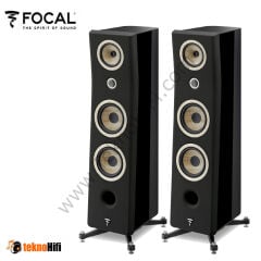 Focal Kanta No3 Kule Hoparlör 'Çift' Parlak Siyah / Mat Siyah
