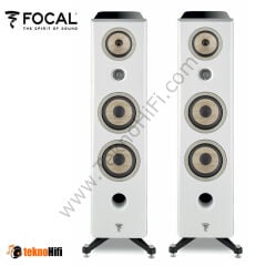 Focal Kanta No3 Kule Hoparlör 'Çift' Parlak Beyaz- Mat Beyaz