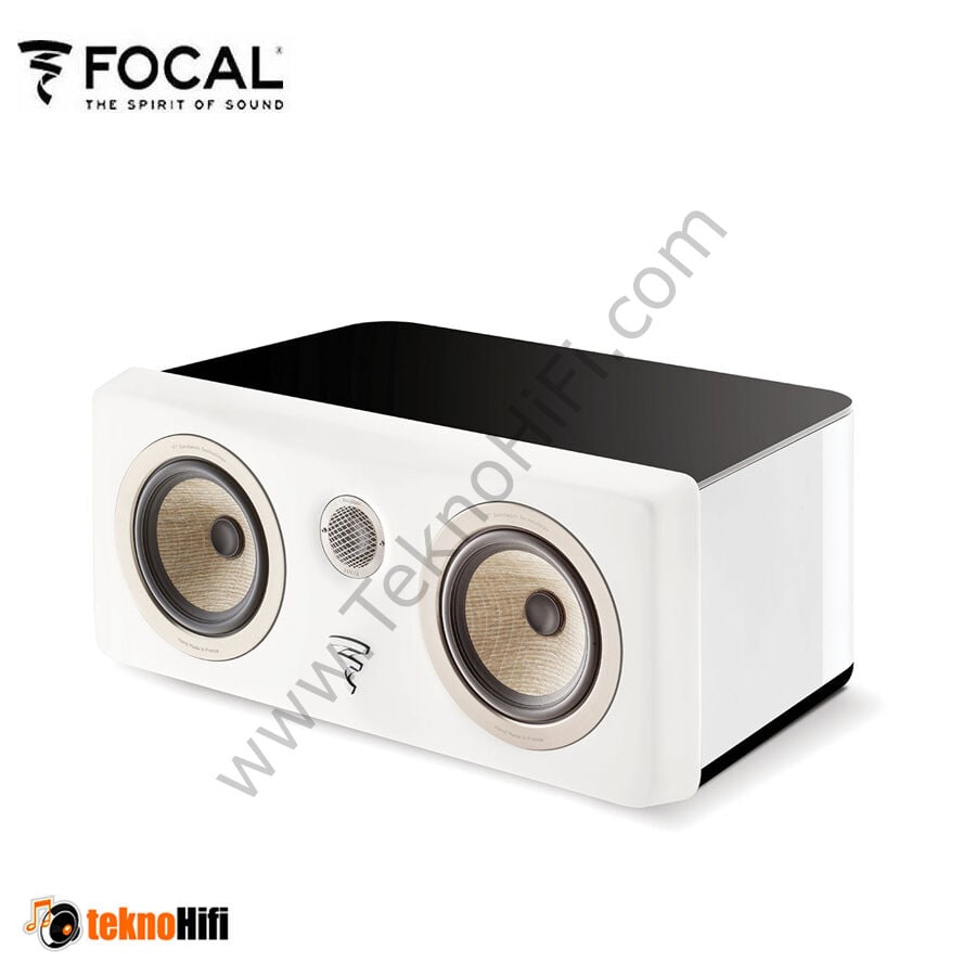 Focal Kanta Center Hoparlör Parlak Beyaz- Mat Beyaz