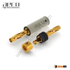 AECO ABP 1111G Gold Banana Plug ' 4 adet'
