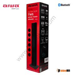 Aiwa TSBT-270BK Bluetooth Ultra ince Kule Hoparlör