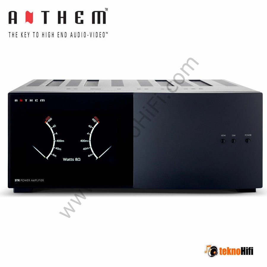 Anthem STR Power Amplifikatör Siyah