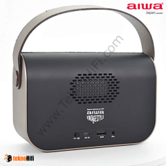 Aiwa RBTU-600  Vintage tarzı taşınabilir radyo ve bluetooth hoparlör