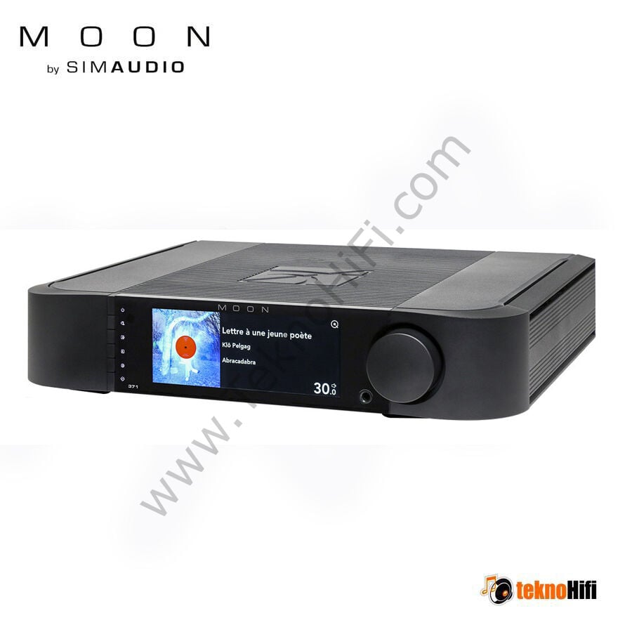 Moon Audio 371 Network Stream Amplifikatör Black