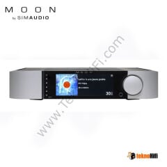 Moon Audio 371 Network Stream Amplifikatör Silver-Black