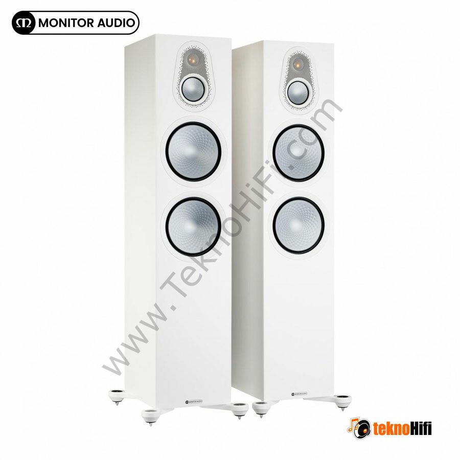 Monitor Audio Silver 500 (7G) Kule Hoparlör Saten Beyaz