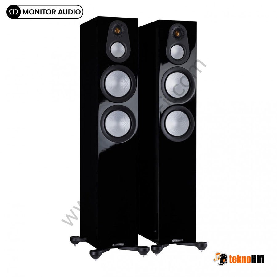 Monitor Audio Silver 300 (7G) Kule Hoparlör Parlak Siyah