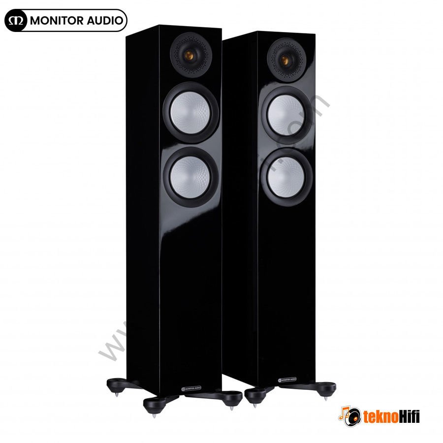 Monitor Audio Silver 200 (7G) Kule Hoparlör Parlak Siyah