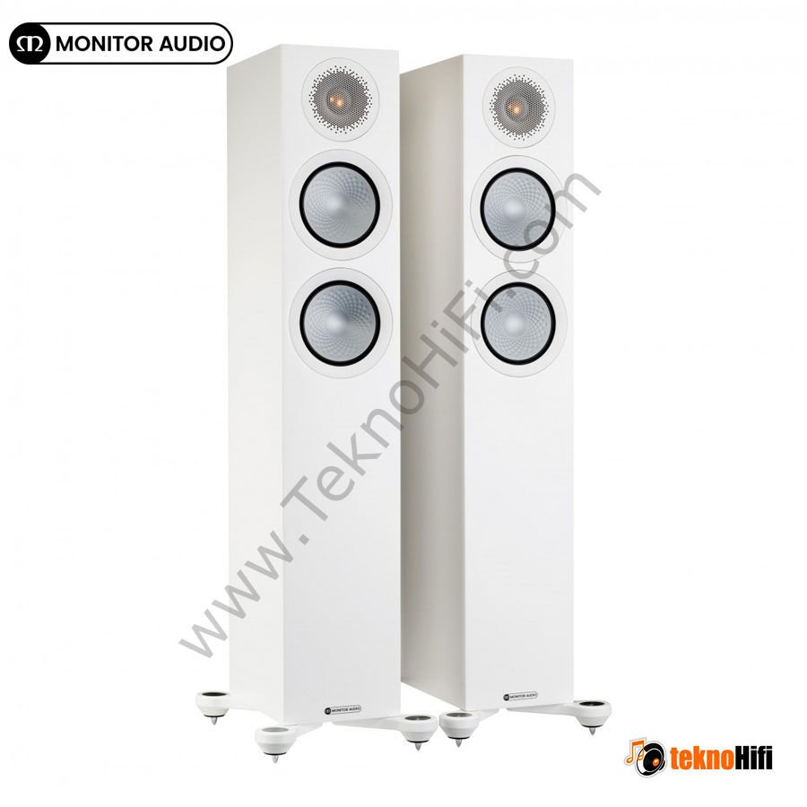 Monitor Audio Silver 200 (7G) Kule Hoparlör Saten Beyaz