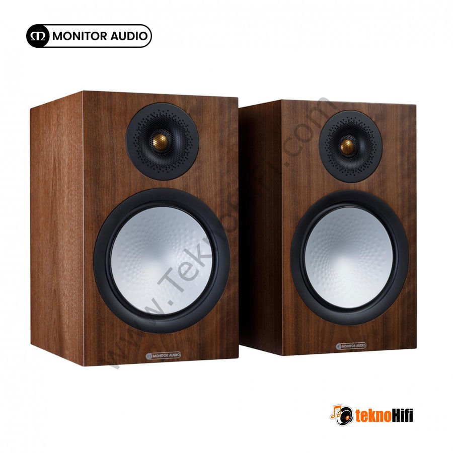 Monitor Audio Silver 100 (7G) Raf tipi Hoparlör Ceviz