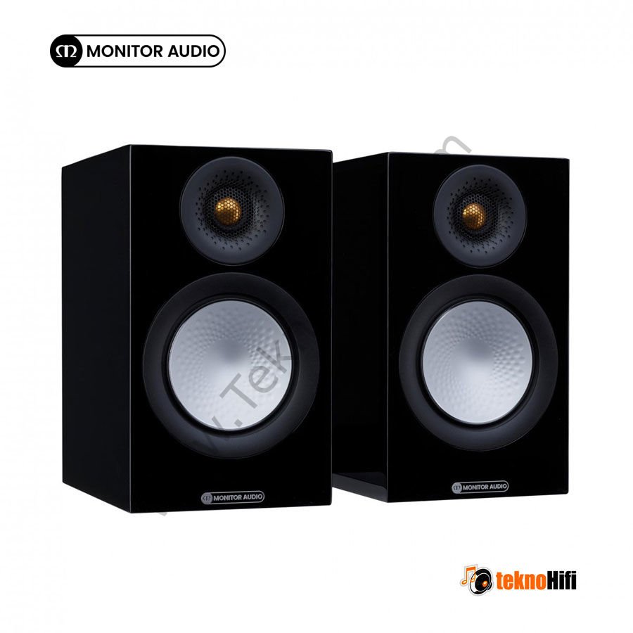 Monitor Audio Silver 50 (7G) Raf tipi Hoparlör Parlak Siyah
