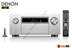 Denon AVC-A10H 13.4 Ch 150W 8K AV Receiver Gümüş