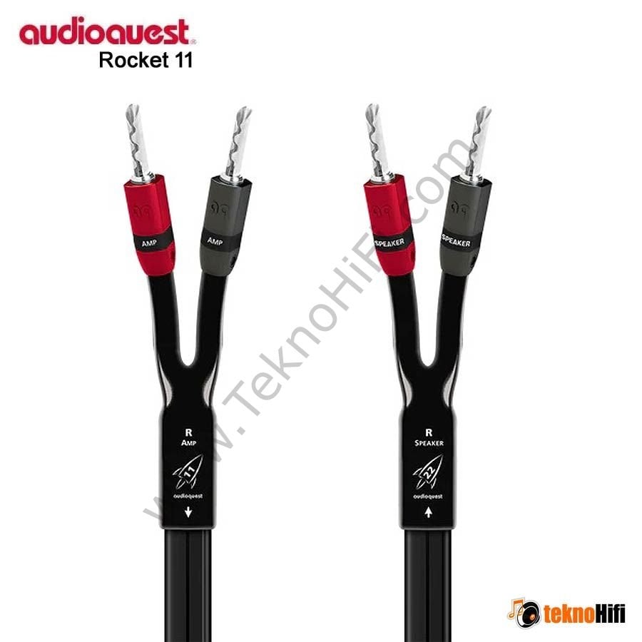 Audioquest Rocket 11 Banana Hoparlör Kablosu '2 x 3 Metre'