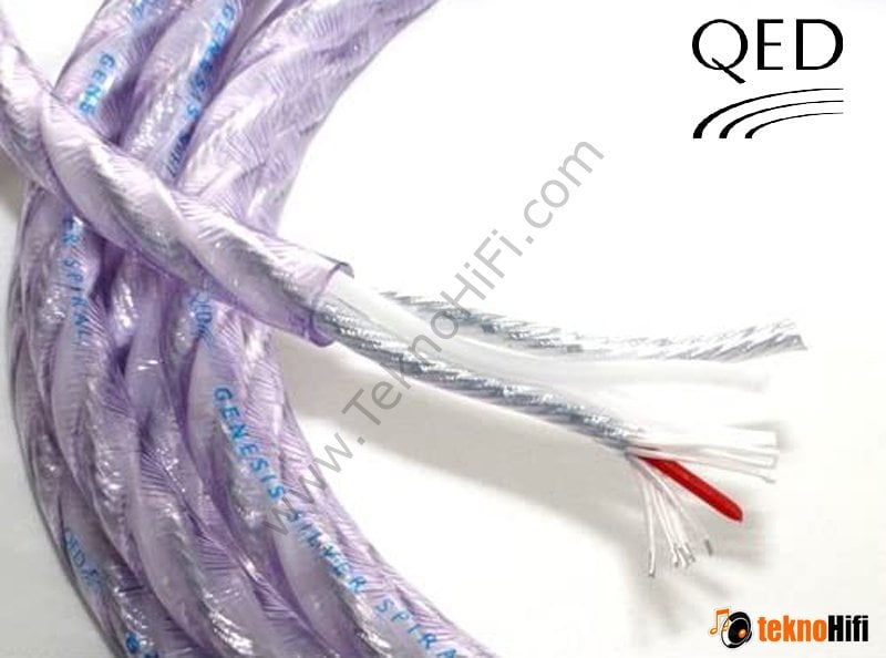 QED C-GNSS/50 GENESIS SILVER SPIRAL Hoparlör kablosu / Metre fiyatı