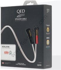 QED QE-1442 SIGNATURE  Gümüş Hoparlör kablosu / 2 x 3 Metre