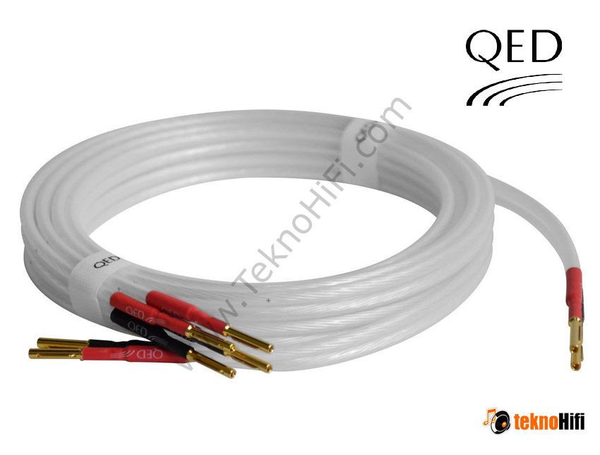 QED QE-1440 SIGNATURE Gümüş Hoparlör kablosu / 2 x 2 Metre