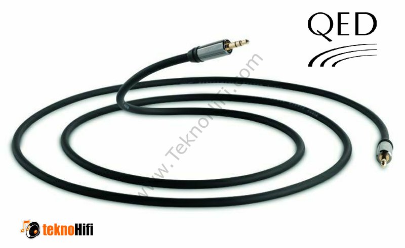 QED QE-6503 Performance Audio İki ucu 3.5mm Kulaklık Kablosu '3 Metre'