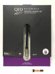 QED QE-3210 REFERENCE DIGITAL AUDIO 40 Coaxial Kablo'0,60 metre'