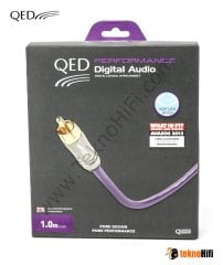 QED QE-6200 Performance Digital Audio Coaxial İnterconnect Kablo '1 Metre'