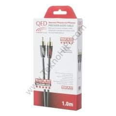 QED QE-2701 Profile Audio RCA-RCA Kablo '1 Metre'
